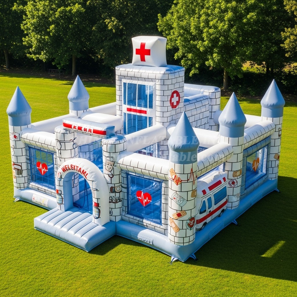 T5-2658 Hospital Theme Inflatable Castles