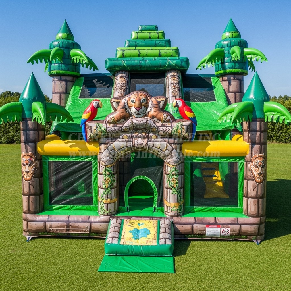 T5-2664 Jungle Theme Inflatable Castles