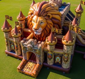T5-2671 Lion Theme Inflatable Castles