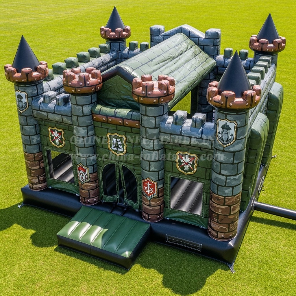 T5-2680 Military Style Theme Inflatable Castles