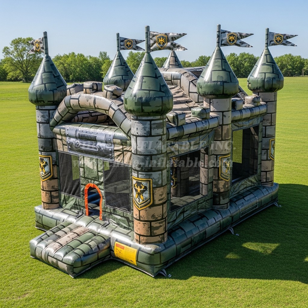 T5-2681 Military Style Theme Inflatable Castles