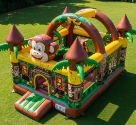 T5-2685 Monkey Theme Inflatable Castles
