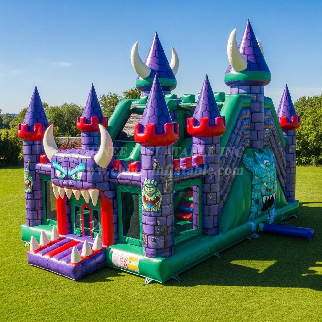 T5-2687 Monster Theme Inflatable Castles