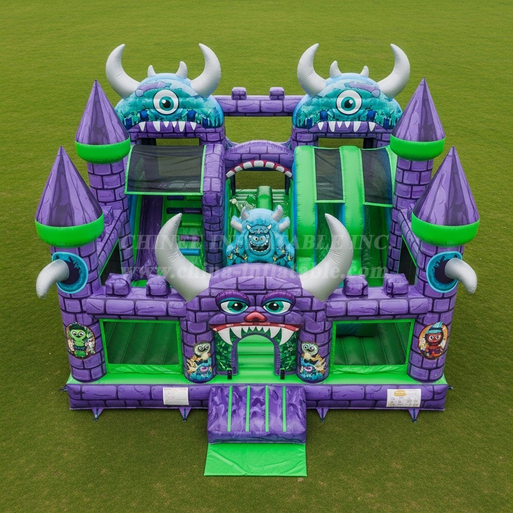 T5-2688 Monster Theme Inflatable Castles