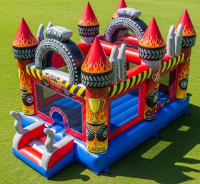 T5-2691 Monster Trucks Theme Inflatable Castles