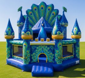 T5-2708 Peacock Theme Inflatable Castles