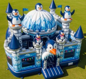 T5-2709 Penguin Theme Inflatable Castles