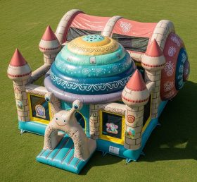 T5-2742 Snail Theme Inflatable Castles
