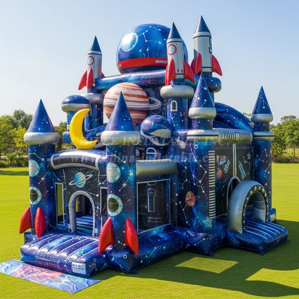 T5-2746 Space Theme Inflatable Castles