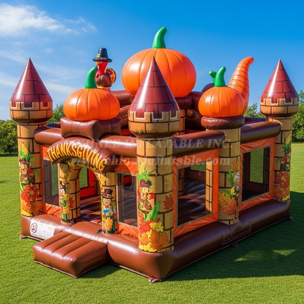 T5-2753 Thanksgiving Theme Inflatable Castles