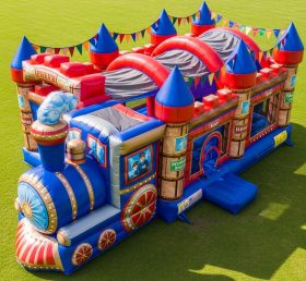 T5-2765 Train Theme Inflatable Castles