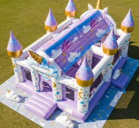 T5-2774 Unicorn Theme Inflatable Castles