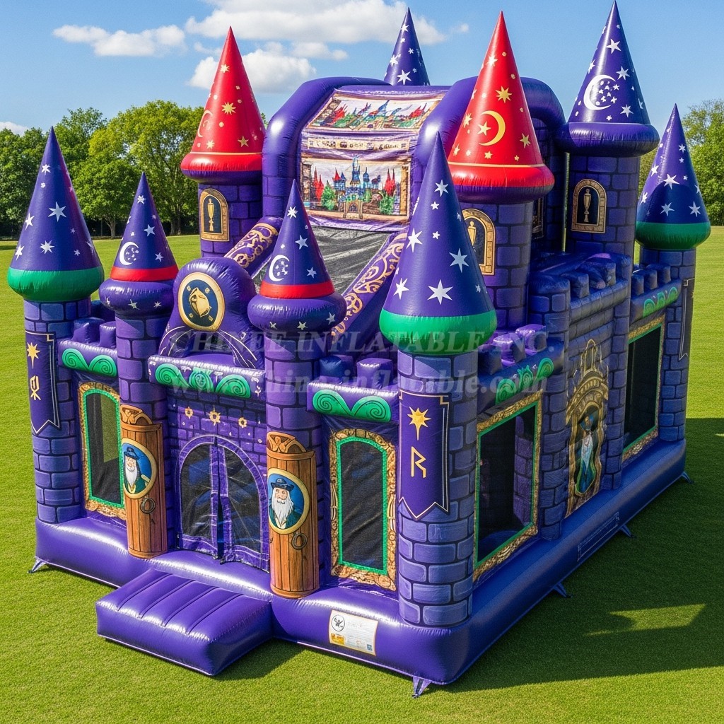 T5-2788 Wizard Theme Inflatable Castles