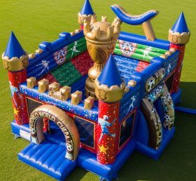 T5-2793 World Cup Theme Inflatable Castles