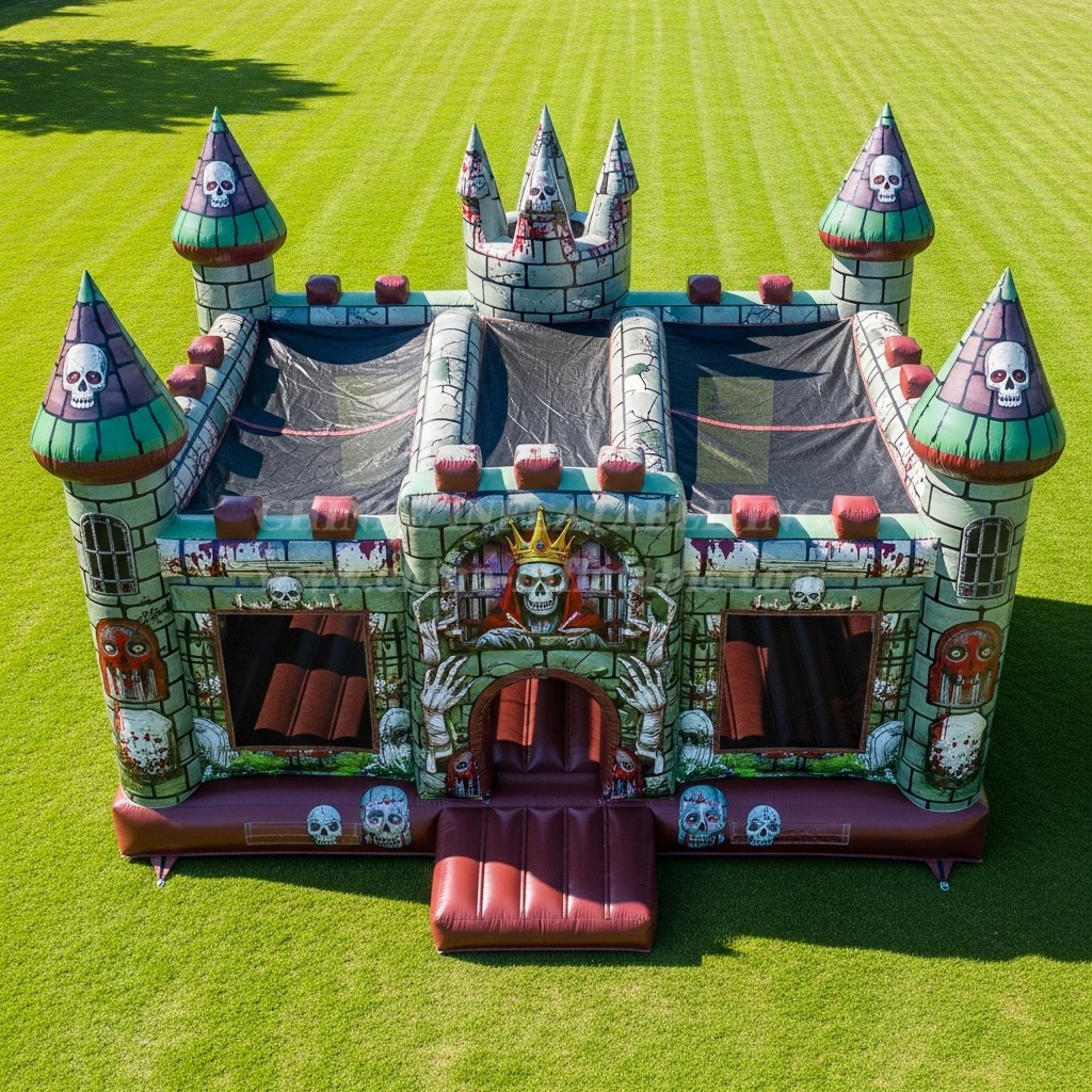 T5-2799 Zombie Theme Inflatable Castles