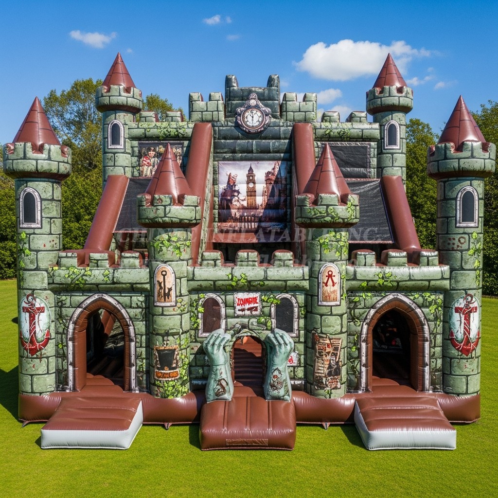 T5-2800 Zombie Theme Inflatable Castles