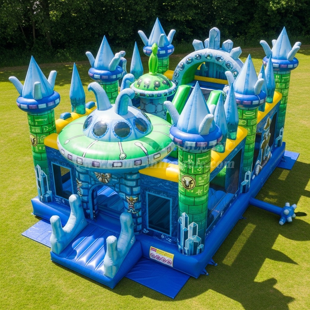 T5-2806 Alien Theme Inflatable Castles