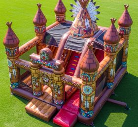 T5-2810 American Indian Theme Inflatable Castles