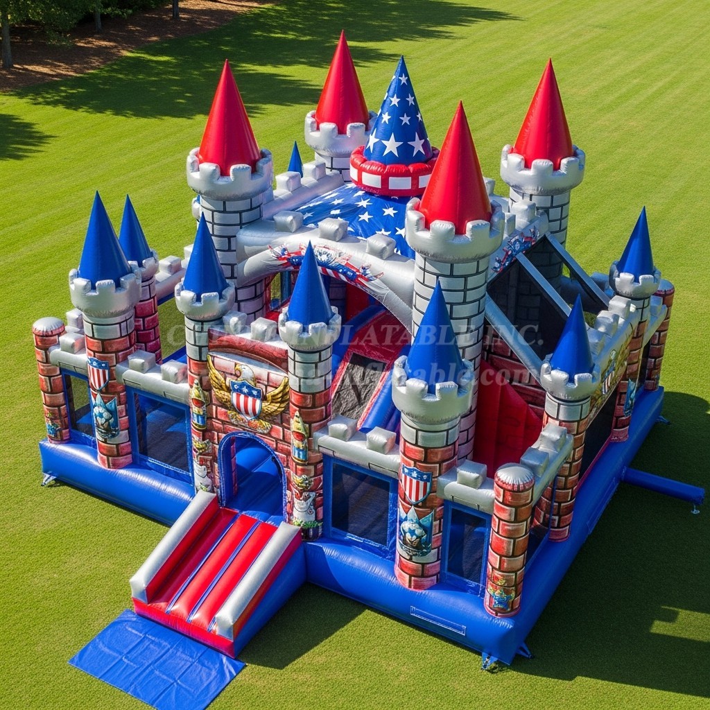 T5-2816 American Style Theme Inflatable Castles