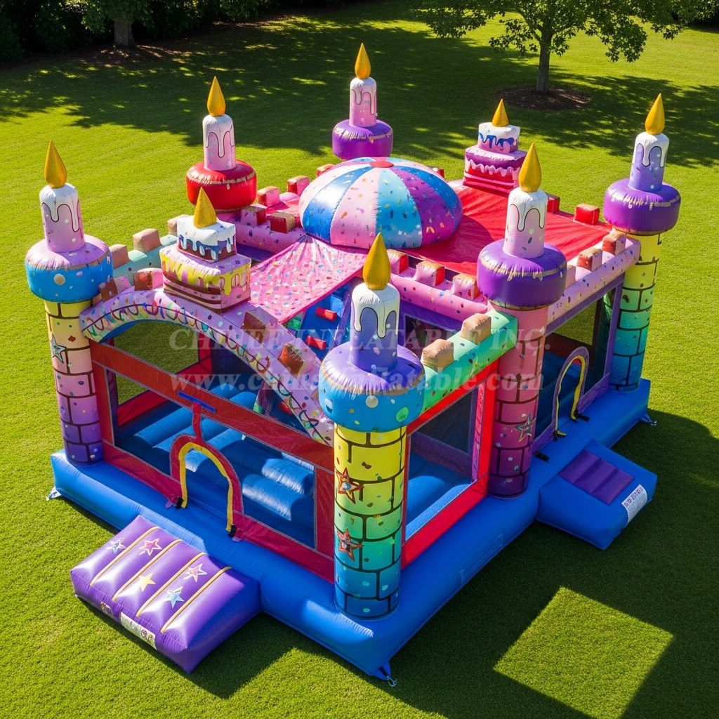 T5-2826 Birthdays Theme Inflatable Castles