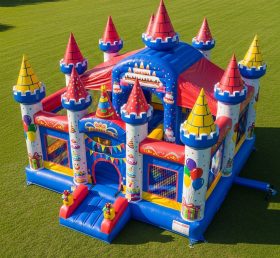 T5-2828 Birthdays Theme Inflatable Castles
