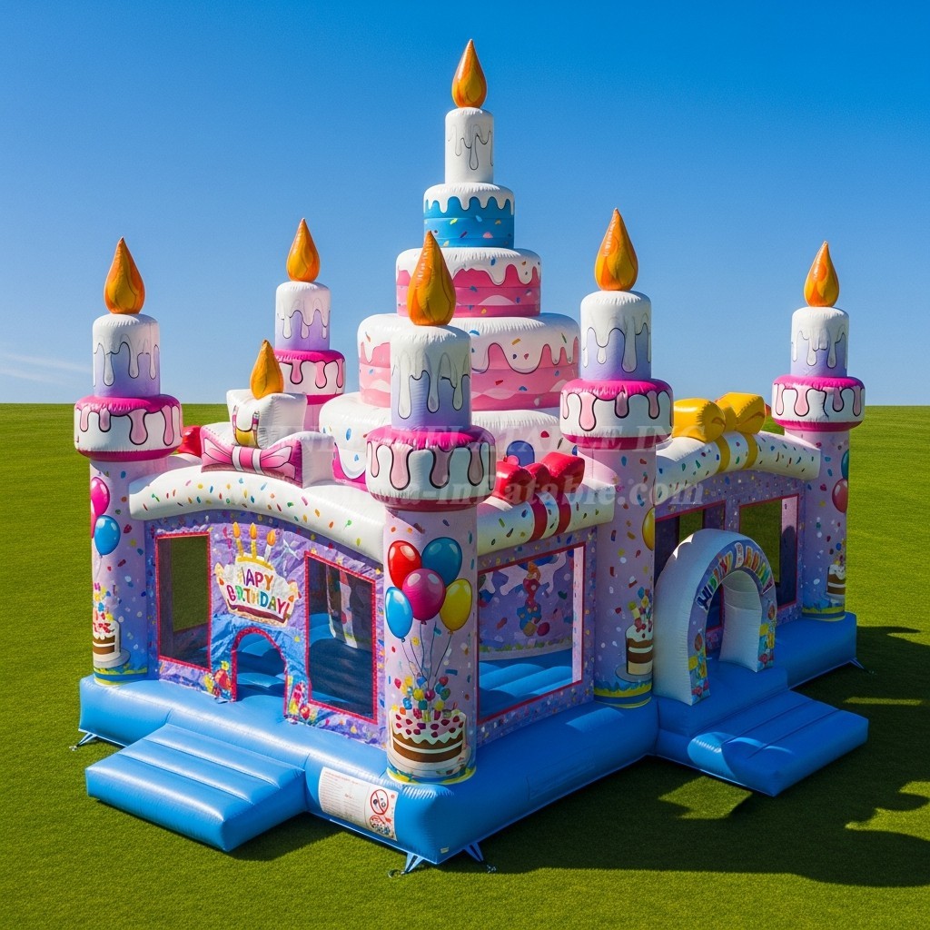 T5-2829 Birthdays Theme Inflatable Castles