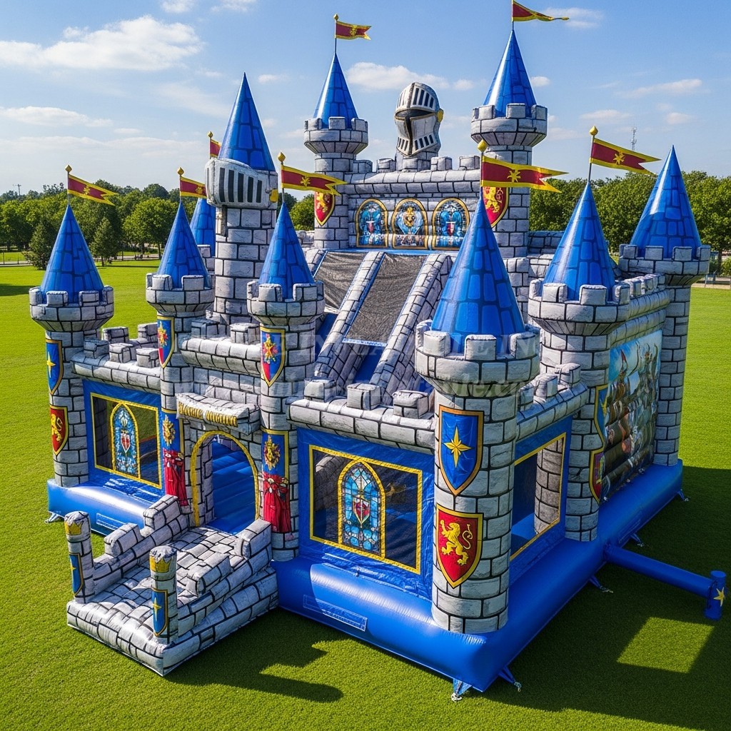 T5-2842 Castle Kingdom Theme Inflatable Castles
