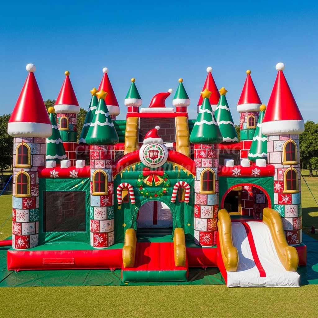 T5-2856 Christmas Theme Inflatable Castles