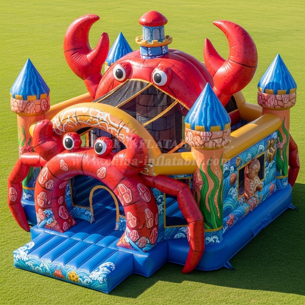 T5-2871 Crab Theme Inflatable Castles