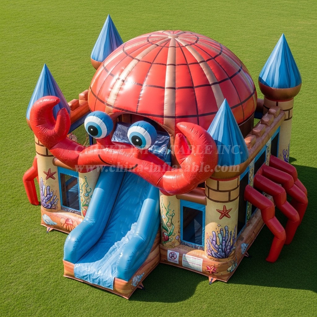 T5-2874 Crab Theme Inflatable Castles