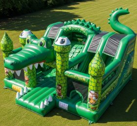 T5-2878 Crocodile Theme Inflatable Castles