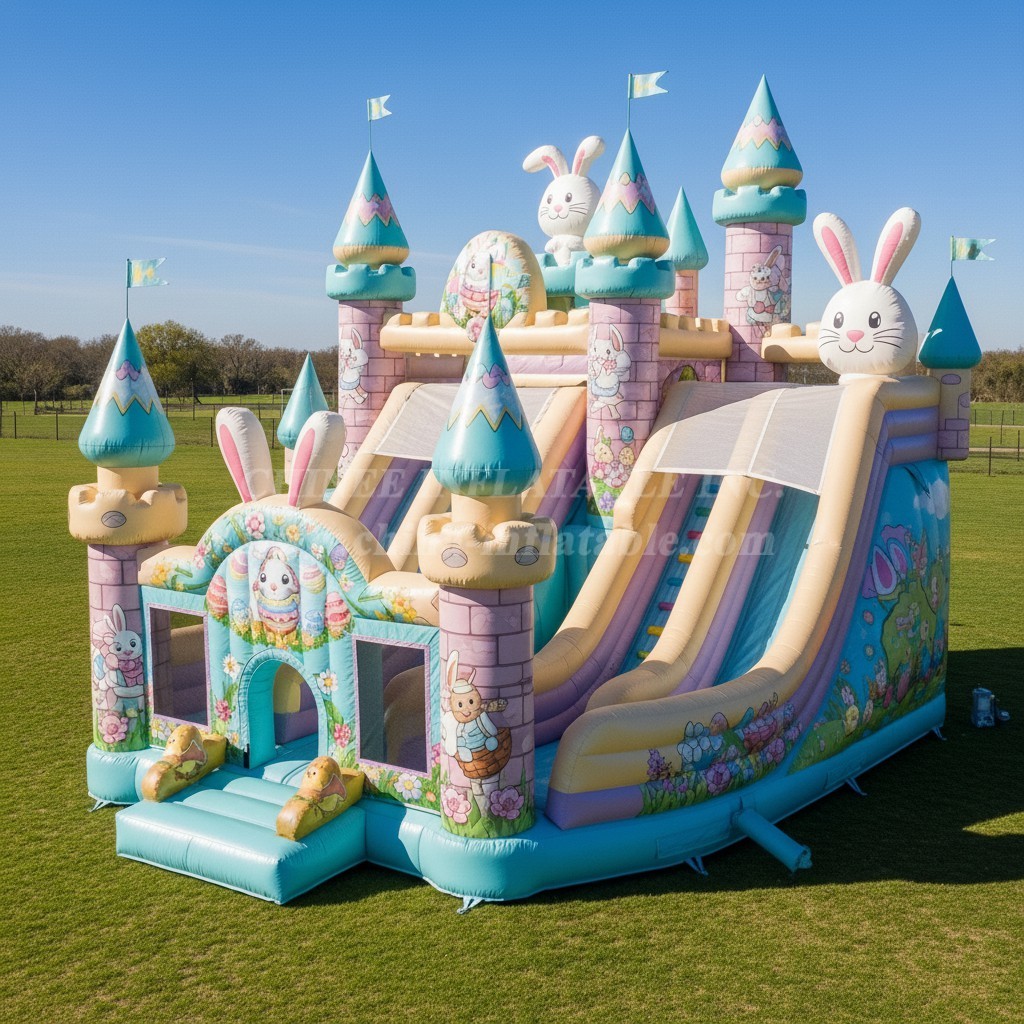 T5-2909 Easter Theme Inflatable Castles