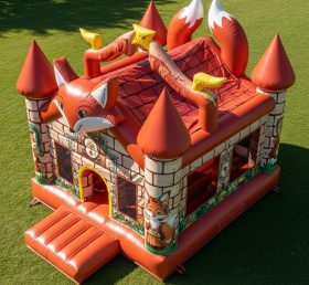 T5-2948 Fox Theme Inflatable Castles