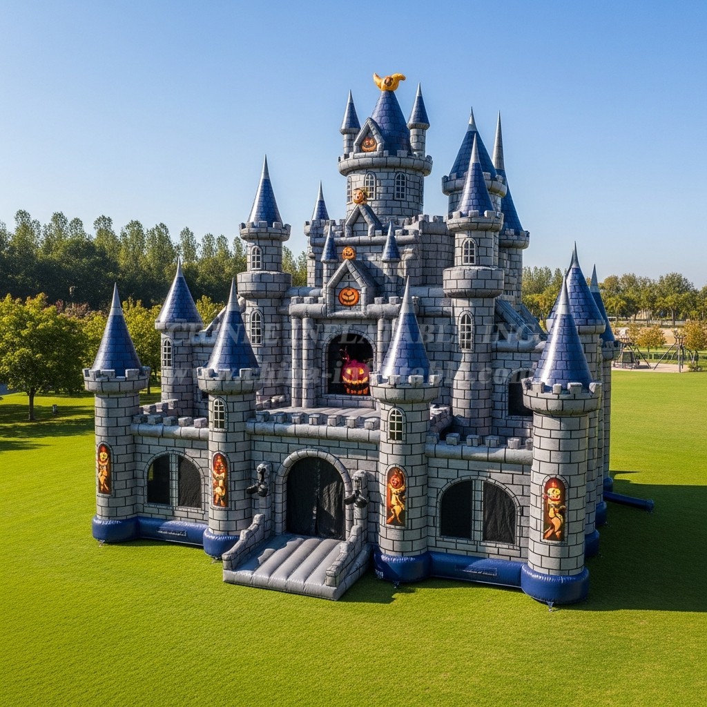 T5-2957 Halloween Theme Inflatable Castles