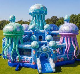 T5-2981 Jellyfish Theme Inflatable Castles