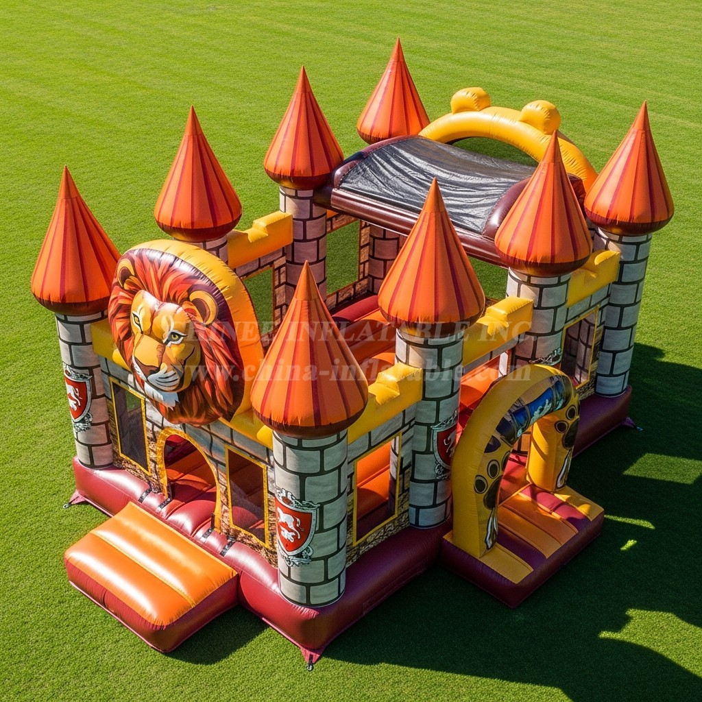 T5-2989 Lion Theme Inflatable Castles