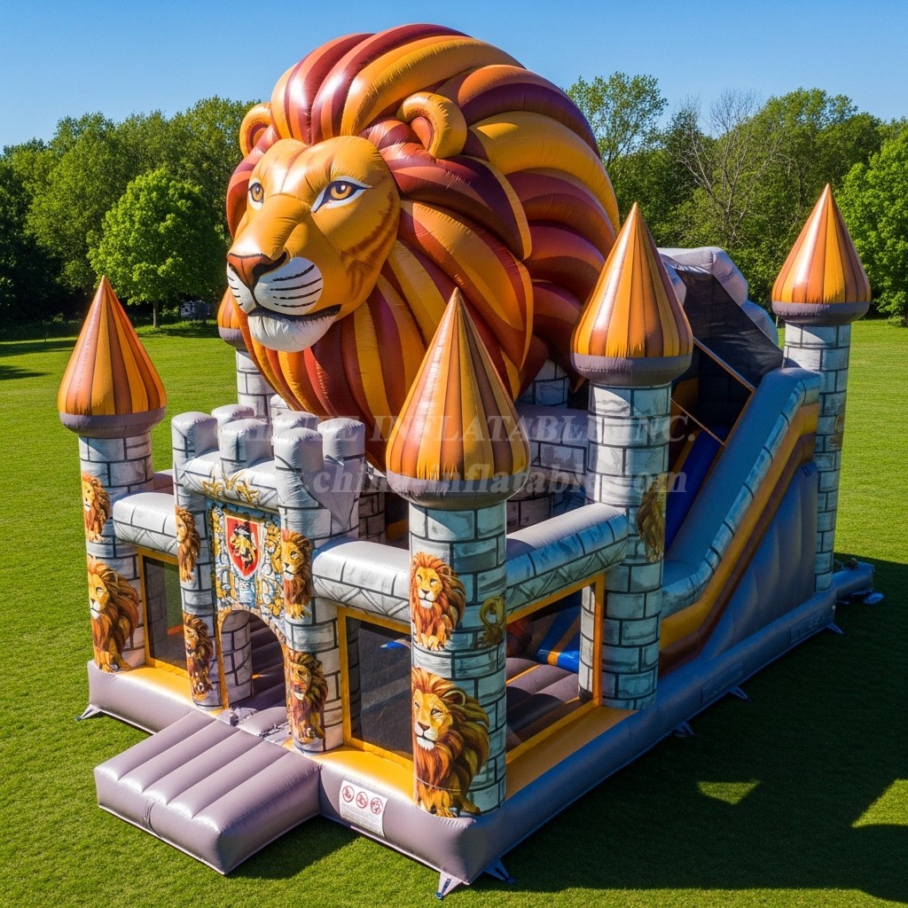 T5-2992 Lion Theme Inflatable Castles