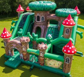 T5-2998 Magic Forest Theme Inflatable Castles