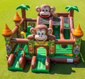 T5-3010 Monkey Theme Inflatable Castles