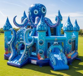 T5-3019 Octopus Theme Inflatable Castles