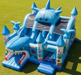T5-3064 Shark Theme Inflatable Castles