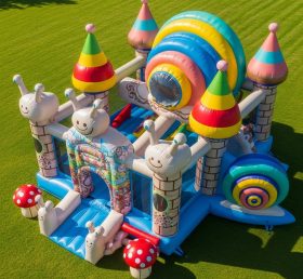 T5-3068 Snail Theme Inflatable Castles