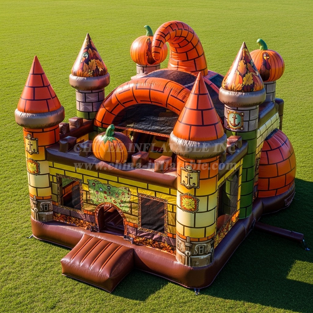 T5-3082 Thanksgiving Theme Inflatable Castles