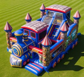 T5-3099 Train Theme Inflatable Castles