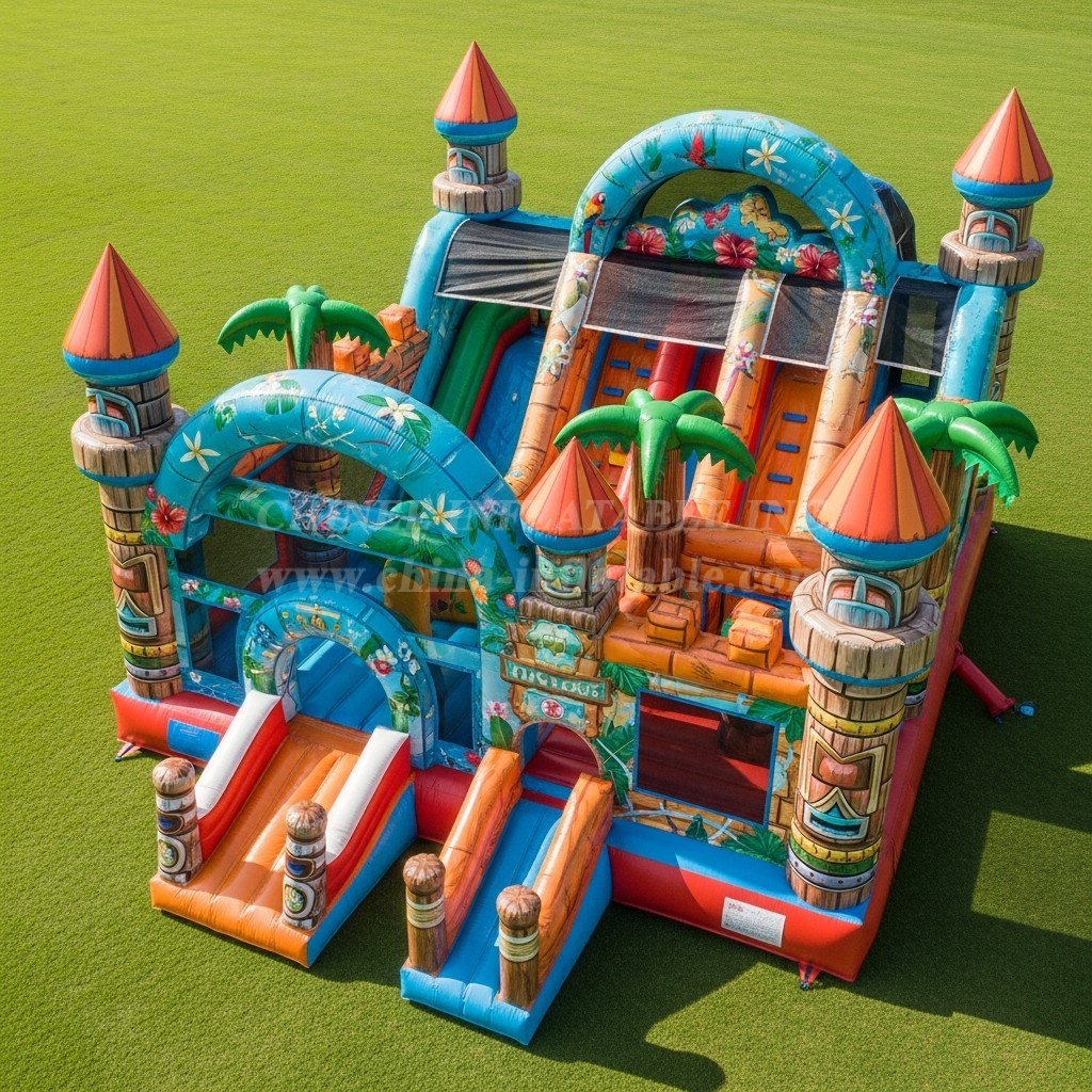 T5-3105 Tropical Theme Inflatable Castles