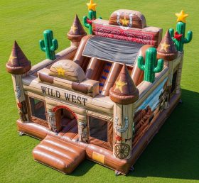 T5-3128 Wild West Theme Inflatable Castles