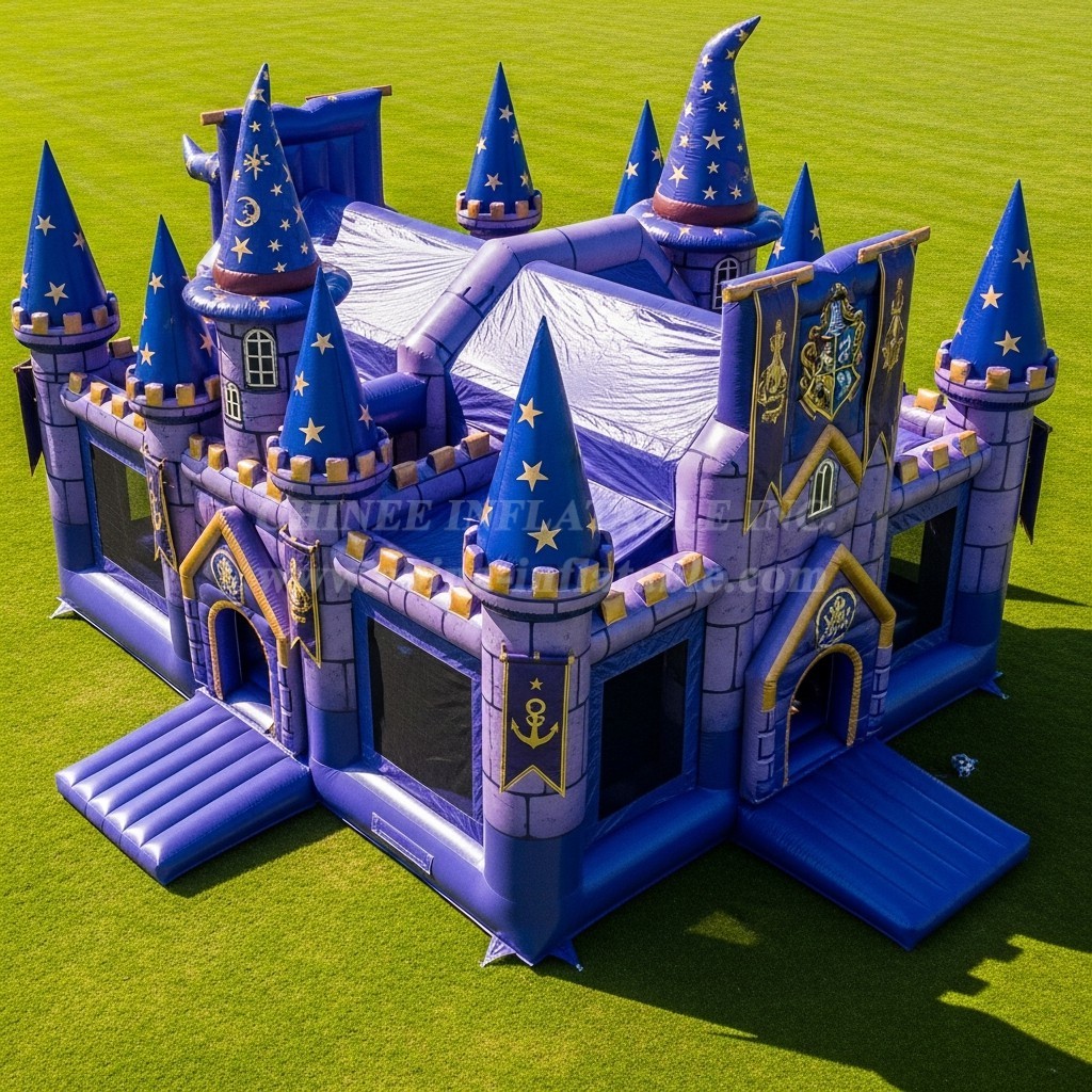 T5-3129 Wizard Theme Inflatable Castles
