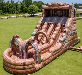 T8-9382 Wild West Theme Inflatable Water Slide