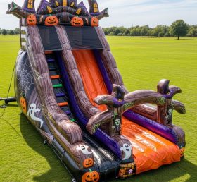 T8-9399 Halloween Theme Inflatable Dry Slide