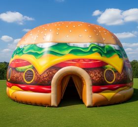 Tent1-6016 Hamburger Theme Inflatable Tent